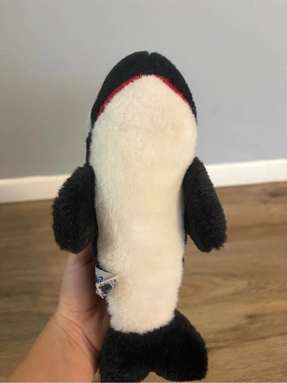 sea world Plush Black & White Orca Whale Stuffed Animal - Soft Kids Toy
